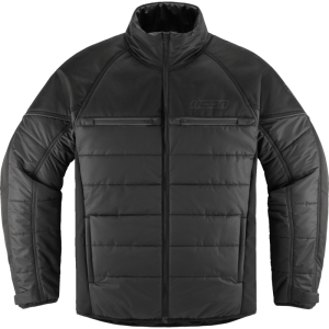 GHOST PUFFER JACKET BK/CH SM